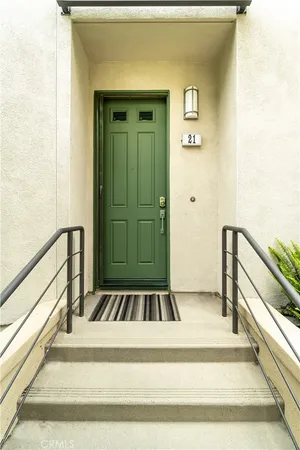 a view of a entryway door of the house