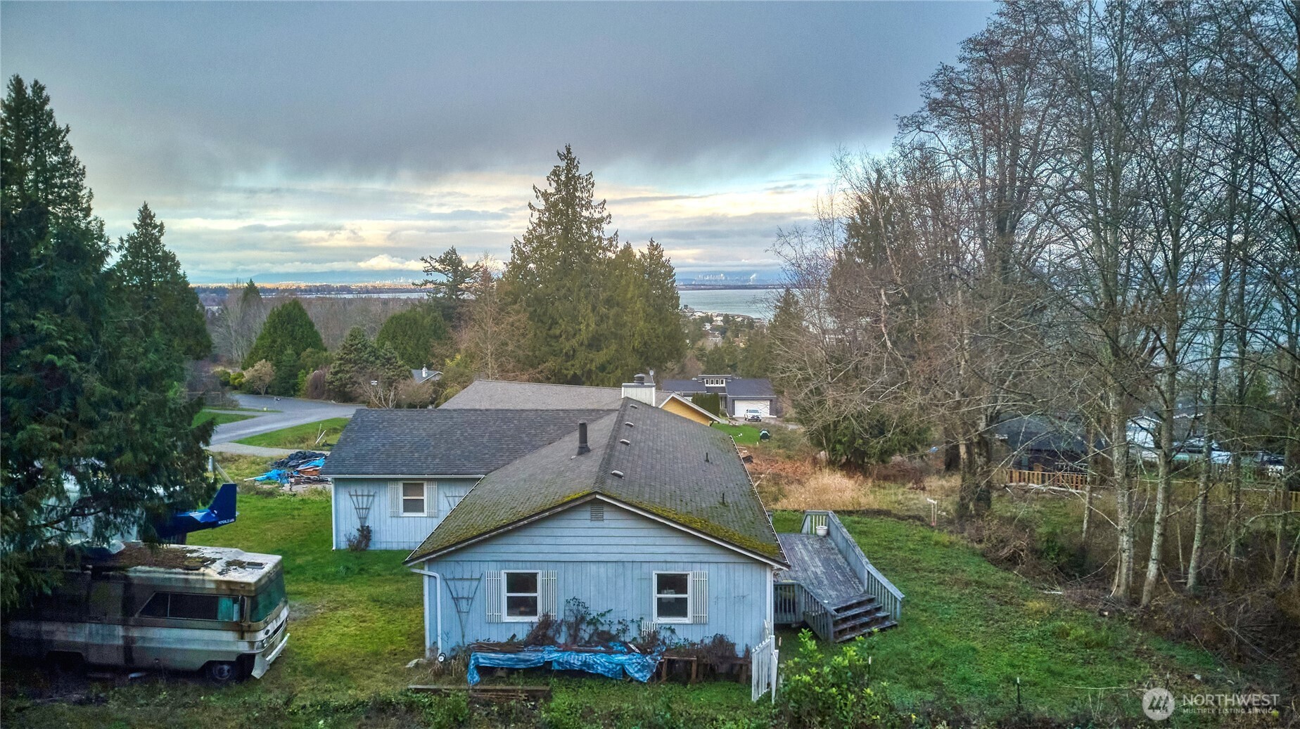 192 Donegal Drive Point Roberts, WA 98281 - Photo 8 of 35 a view of house with garden