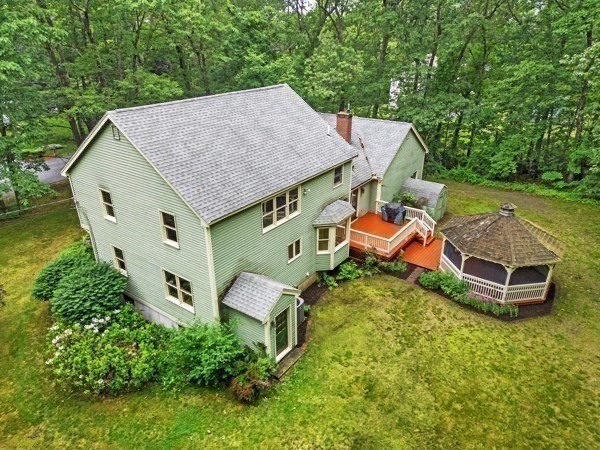 7 Ohio Road Tyngsboro, MA 01879 - Photo 28 of 35 an aerial view of a house with garden space and street view