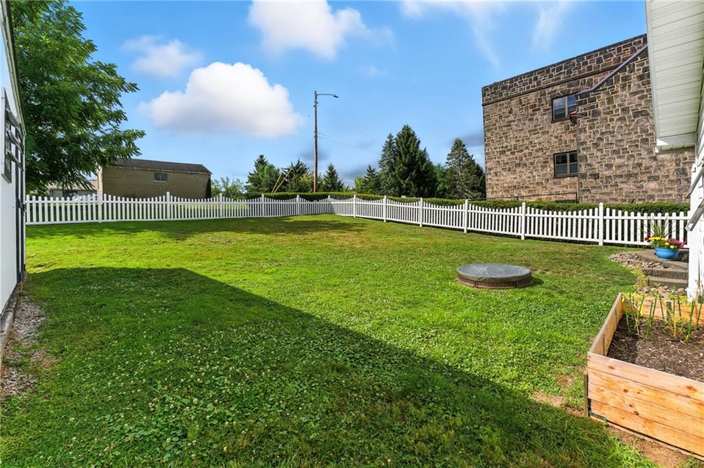 519 West Ridge Avenue Sharpsville, PA 16150 - Photo 39 of 48 a view of a swimming pool with a yard
