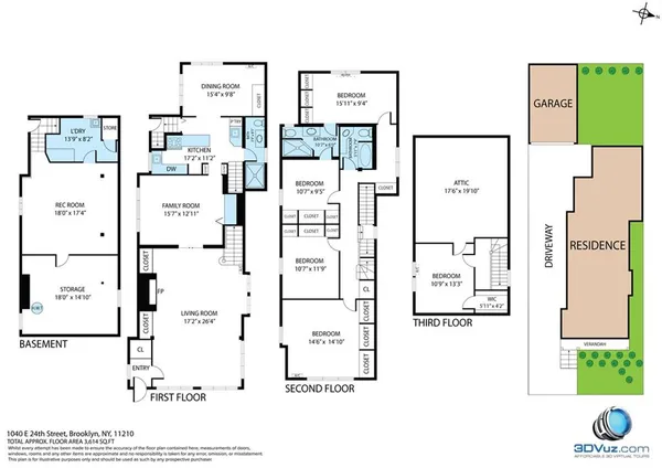 $1,695,000 | 1040 East 24th Street | East Midwood