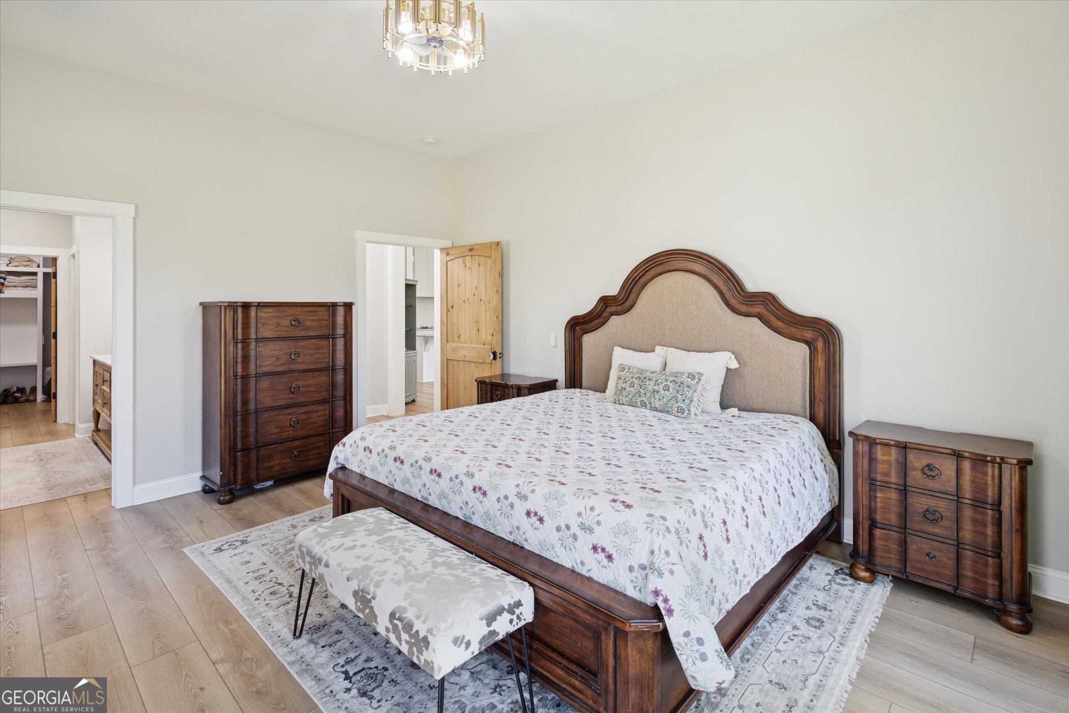 4031 Mud Road Brooklet, GA 30415 - Photo 27 of 49 a bedroom with a bed and a dresser