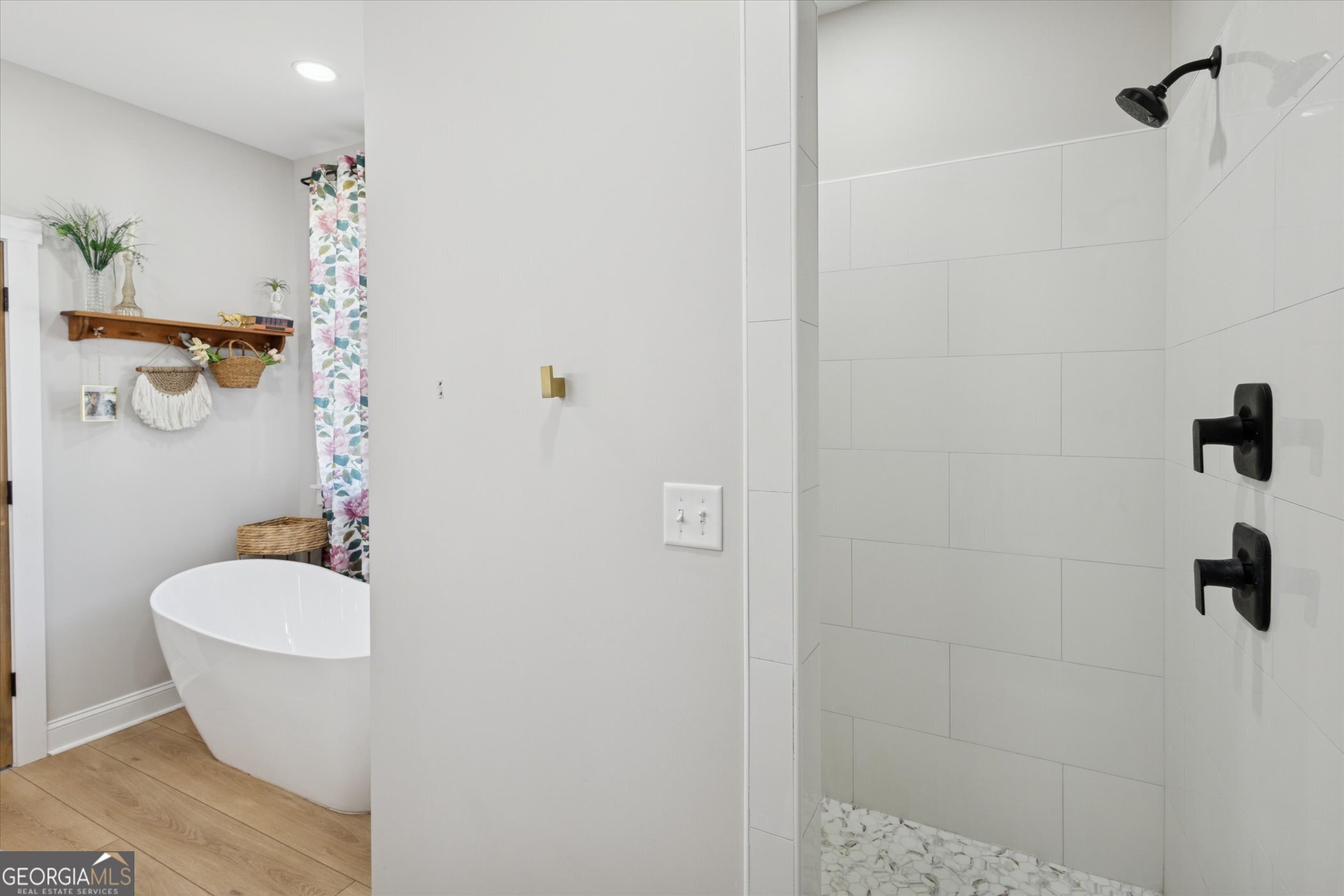 4031 Mud Road Brooklet, GA 30415 - Photo 30 of 49 a bathroom with a sink and shower