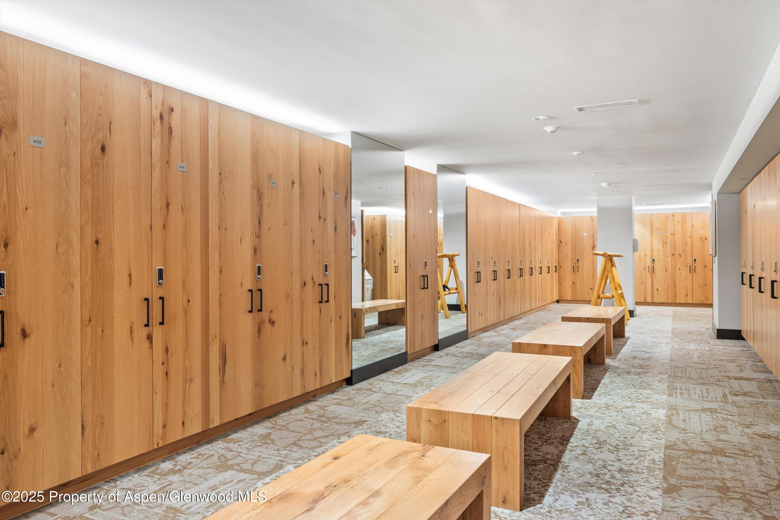 77 Wood Road, Unit 303 Snowmass Village, CO 81615 - Photo 25 of 43 a large room with a couch and wooden floor