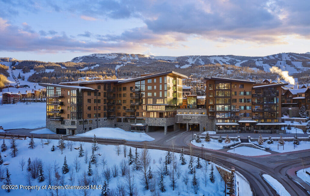 77 Wood Road, Unit 303 Snowmass Village, CO 81615 - Photo 42 of 43 a view of a house with roof deck