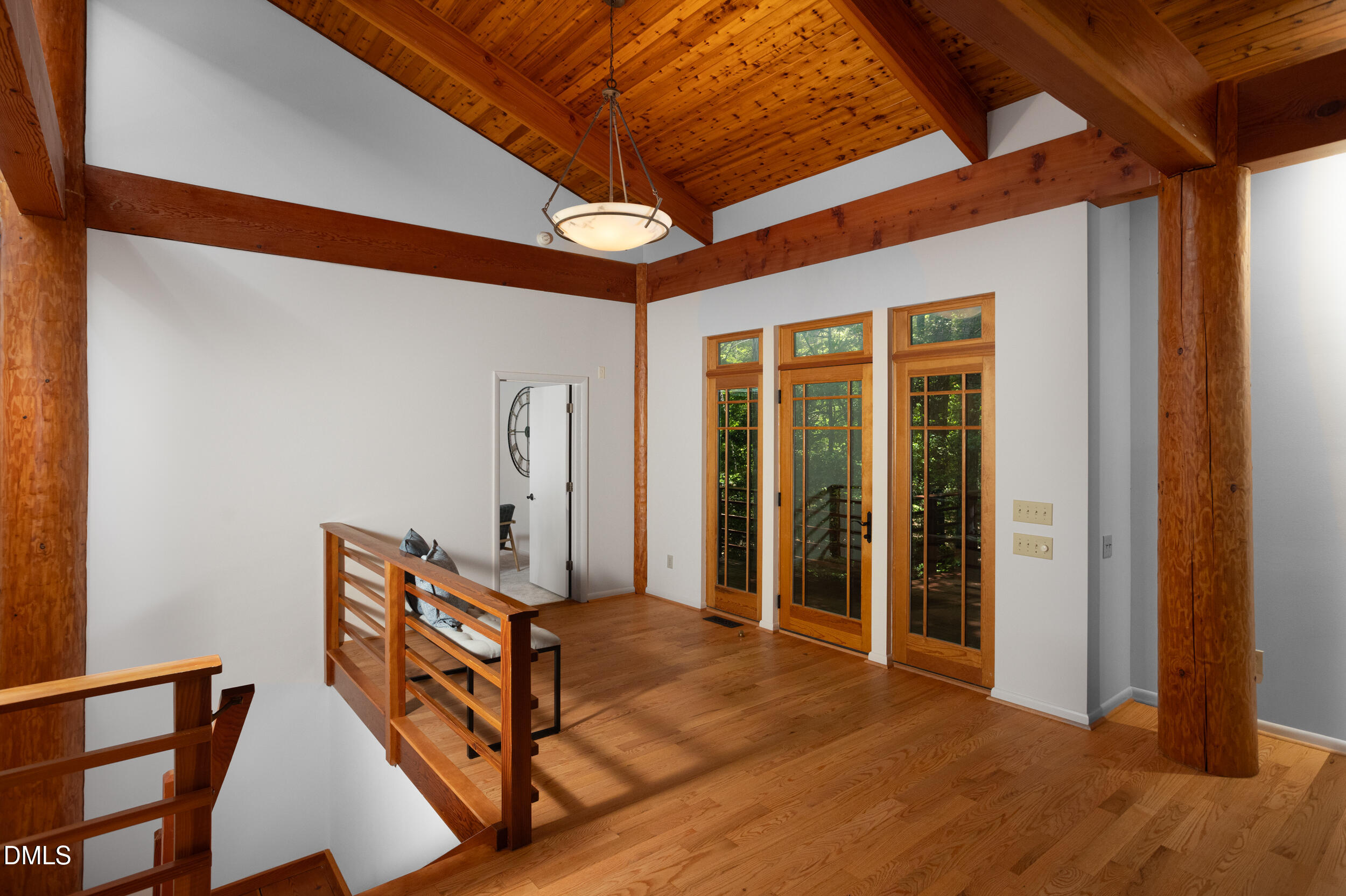 260 Bc Way Rougemont, NC 27572 - Photo 48 of 76 a view of an entryway with wooden floor