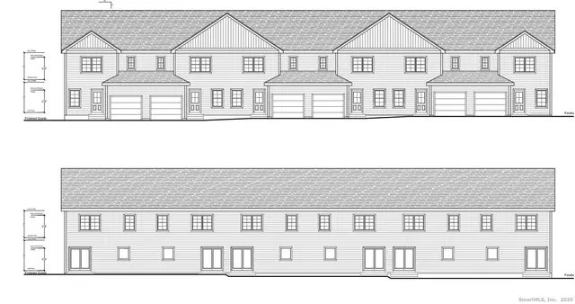 a black and white photo of a building