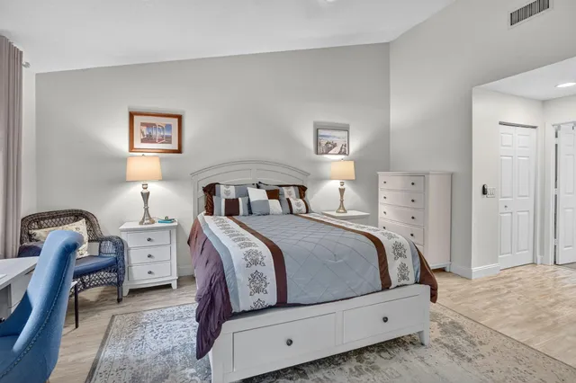 a living room with furniture or couch and a large window