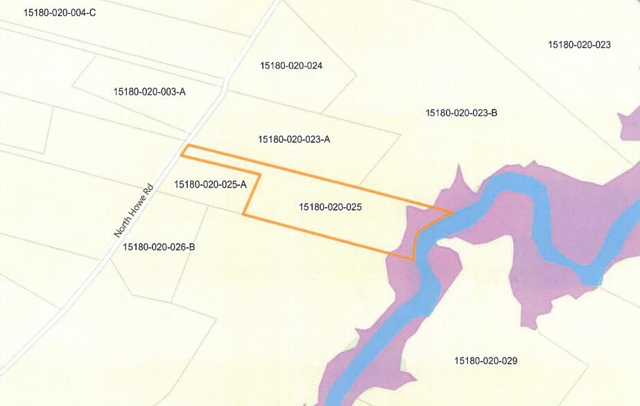 Lot 25 Howe Road Whitefield, ME 04353 - Photo 8 of 13 Map