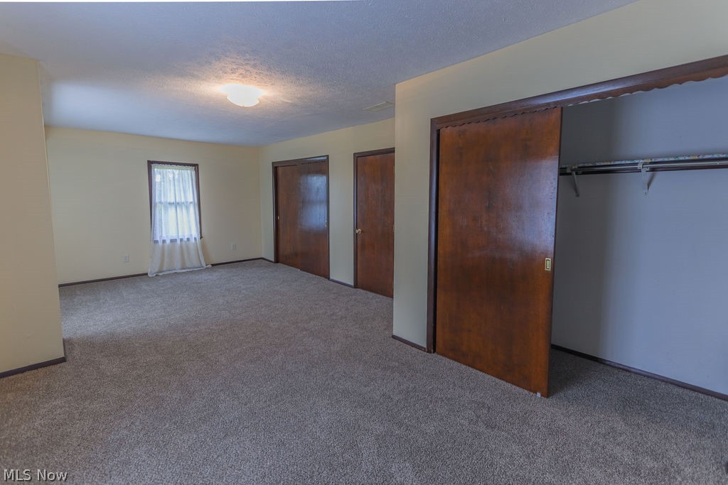 51883 Telegraph Road Amherst, OH 44001 - Photo 6 of 49 Unfurnished bedroom featuring a textured ceiling and light carpet