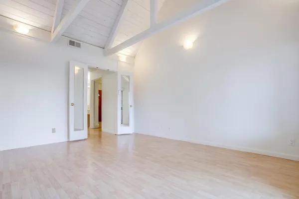 a view of front door
