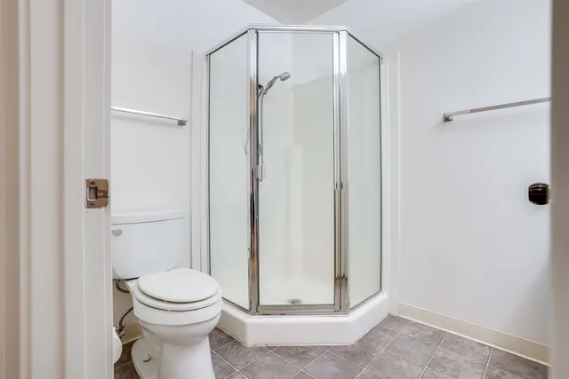 a view of a chandelier in a room