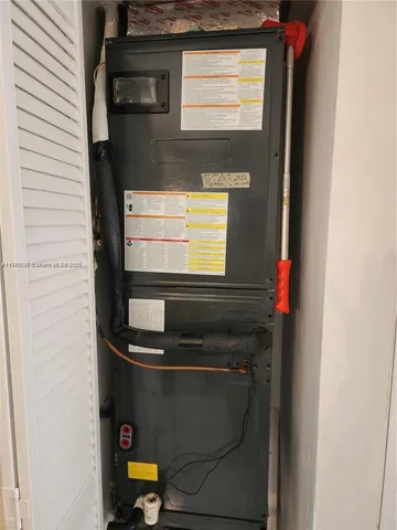 a close view of water heater