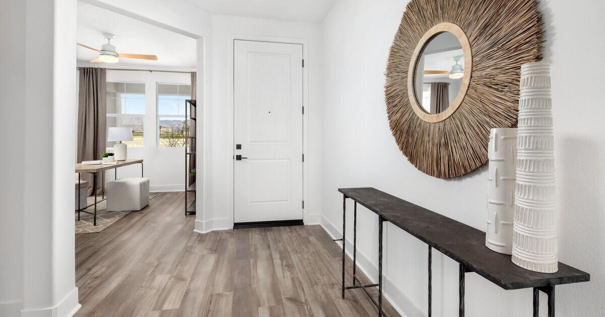 42401 Lamporo Way Indio, CA 92203 - Photo 9 of 15 a view of entryway with wooden floor