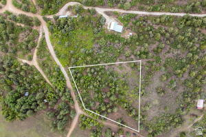 2657 East Oak Tree Drive, Unit 22 Springdale, UT 84767 - Photo 1 of 15 Aerial overview of property's location with property boundaries highlighted