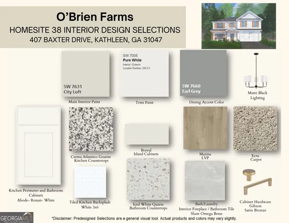 $419,900 | 407 Baxter Drive, Unit 38, Kathleen, GA 31047