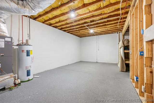 a view of storage and utility room