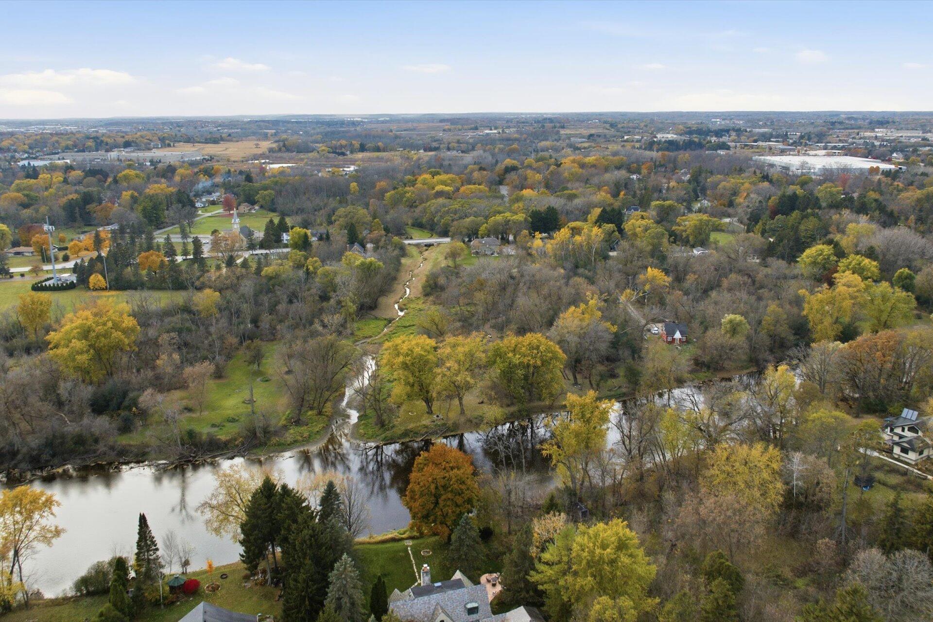 10038 North Cedarburg Road Mequon, WI 53092 - Photo 65 of 82 64-Aerial 14