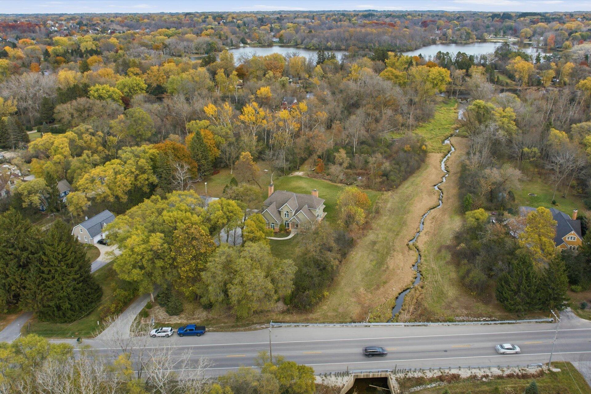 10038 North Cedarburg Road Mequon, WI 53092 - Photo 69 of 82 70-Aerial 4