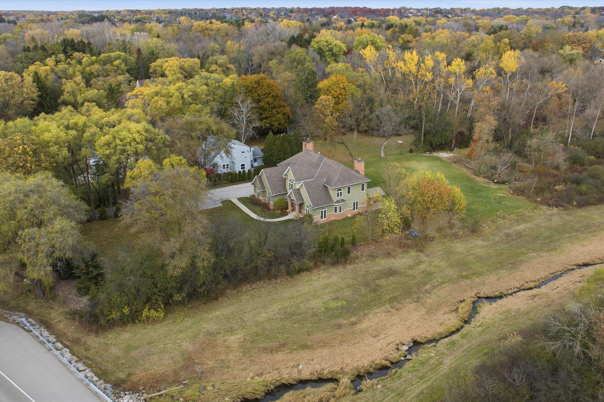 10038 North Cedarburg Road Mequon, WI 53092 - Photo 70 of 82 71-Aerial 5