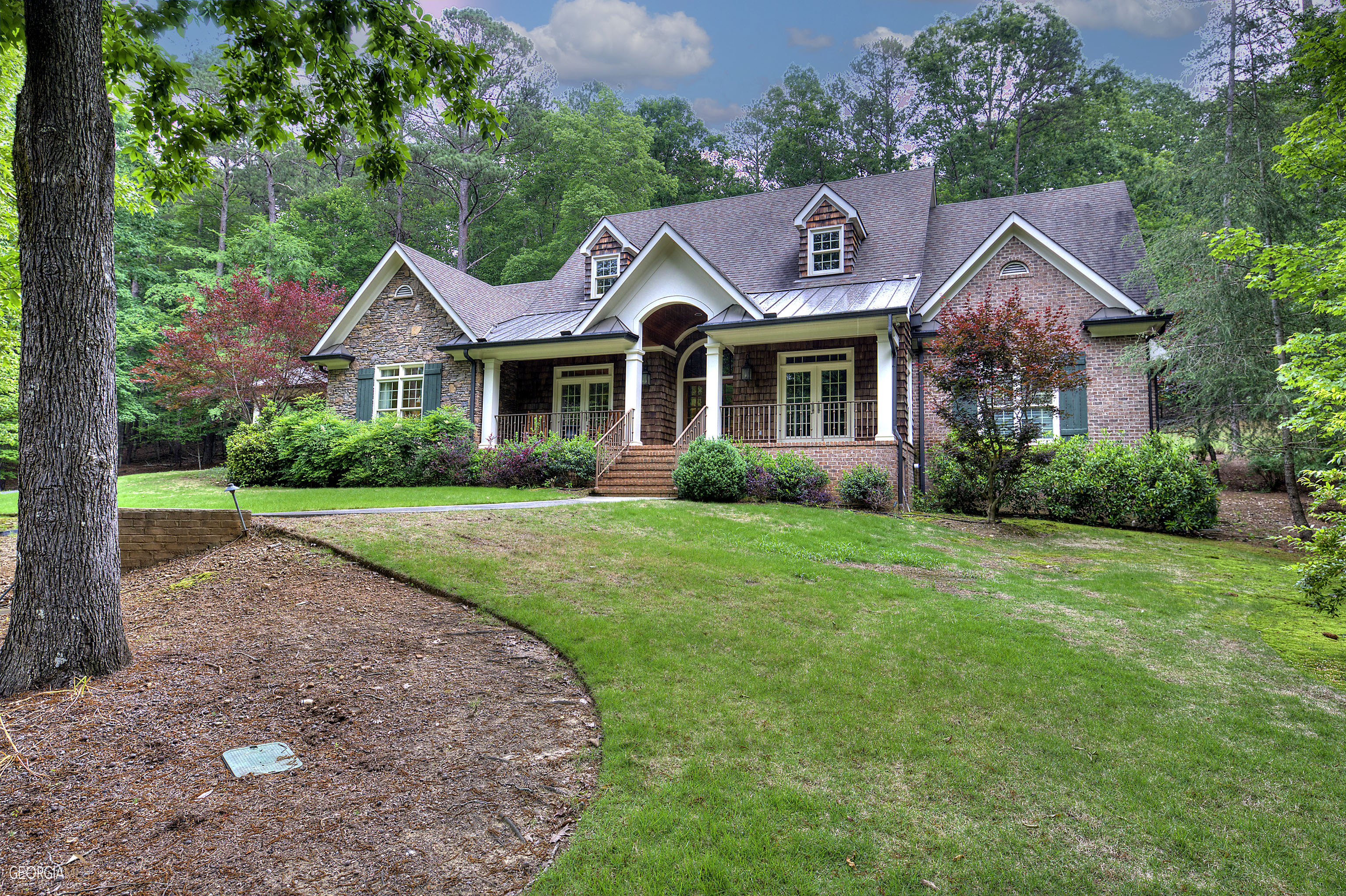30 Oakmont Drive Southwest Rome, GA 30161 - Photo 1 of 1 a front view of house with yard and green space