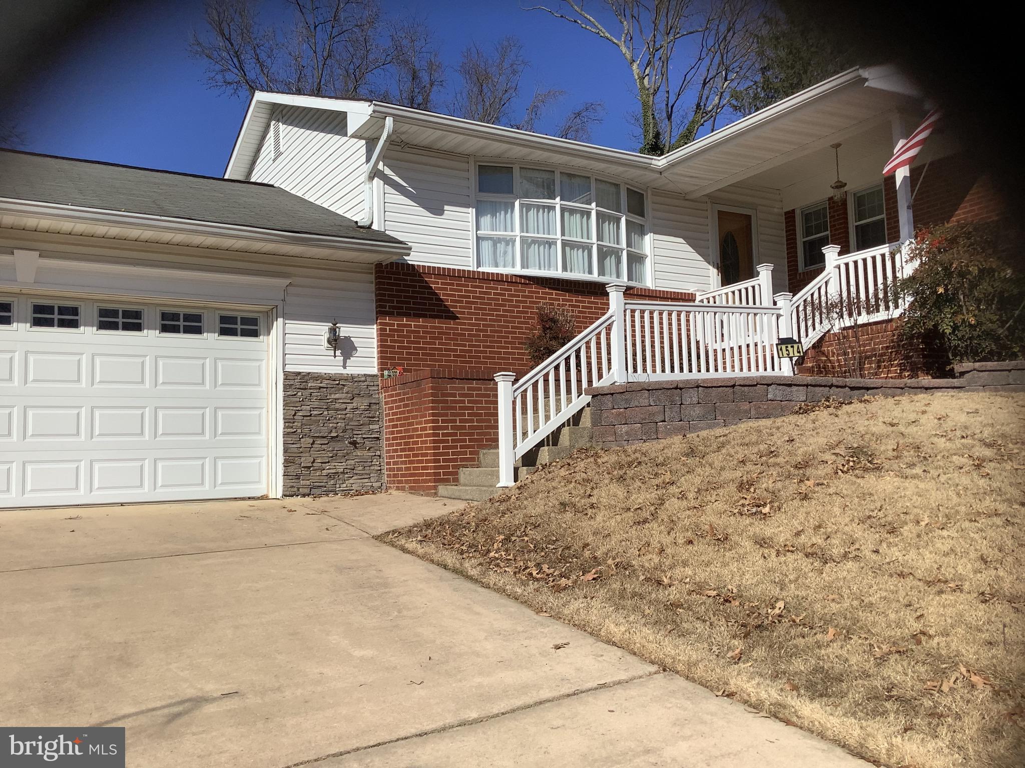 a view of a house with a window