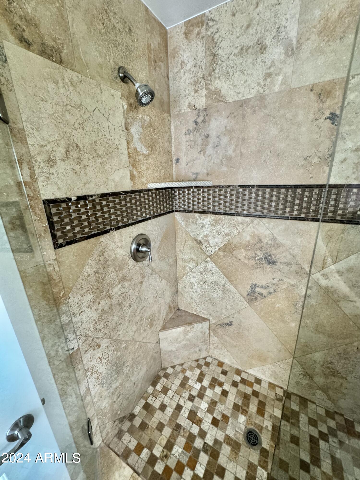 15402 North 57th Street Scottsdale, AZ 85254 - Photo 22 of 35 Master walk-in shower