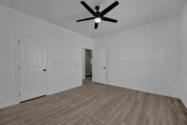 wooden floor in an empty room