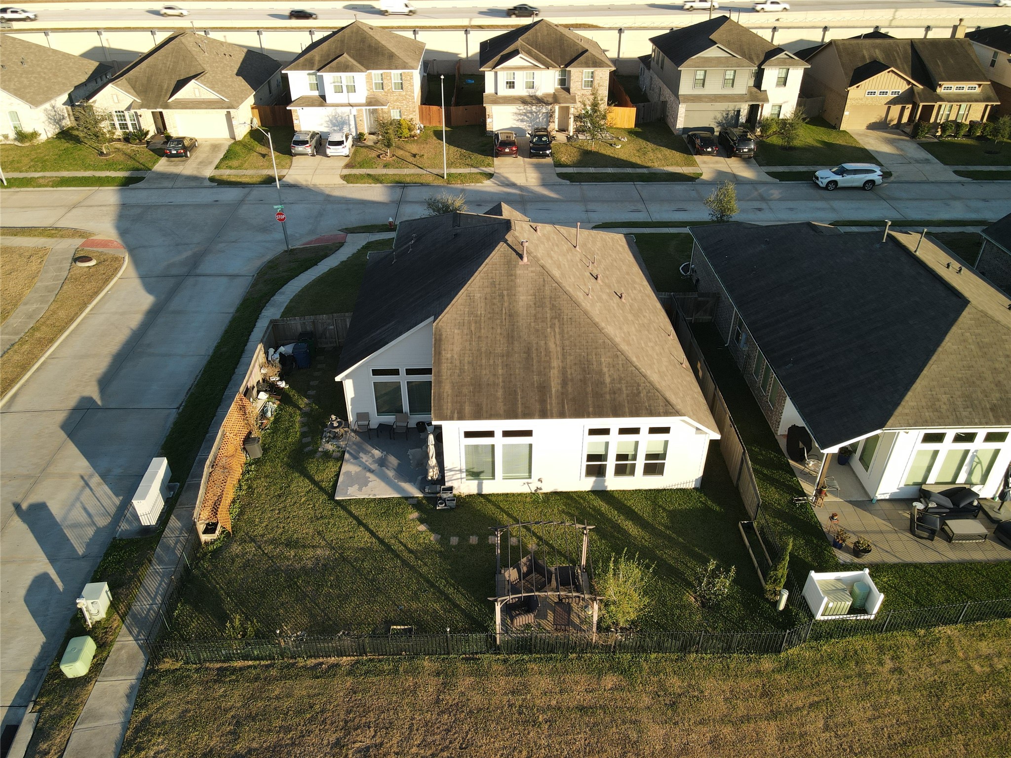 27 Montecito Lane Manvel, TX 77578 - Photo 47 of 49 an aerial view of a house