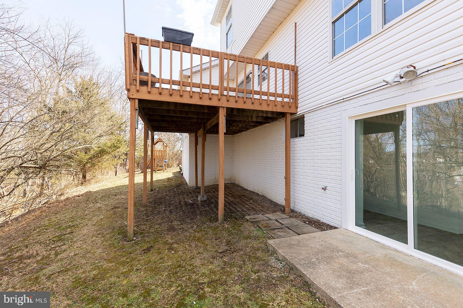 210 Alpine Meadow Road Winchester, VA 22602 - Photo 54 of 55 view from rear of yard showing walkout