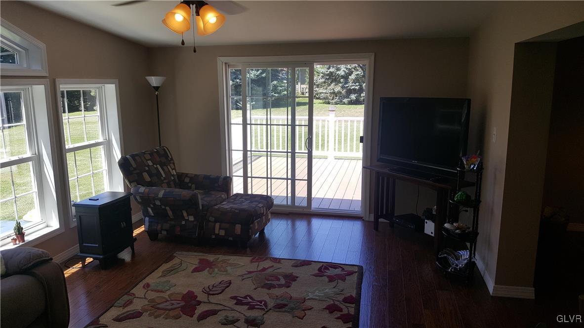 975 Bushkill Center Road Nazareth, PA 18064 - Photo 28 of 48 a living room with furniture and a flat screen tv