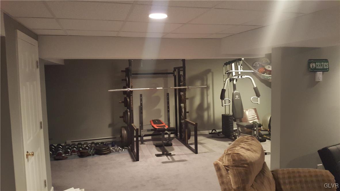 975 Bushkill Center Road Nazareth, PA 18064 - Photo 41 of 48 a view of a room with gym equipment