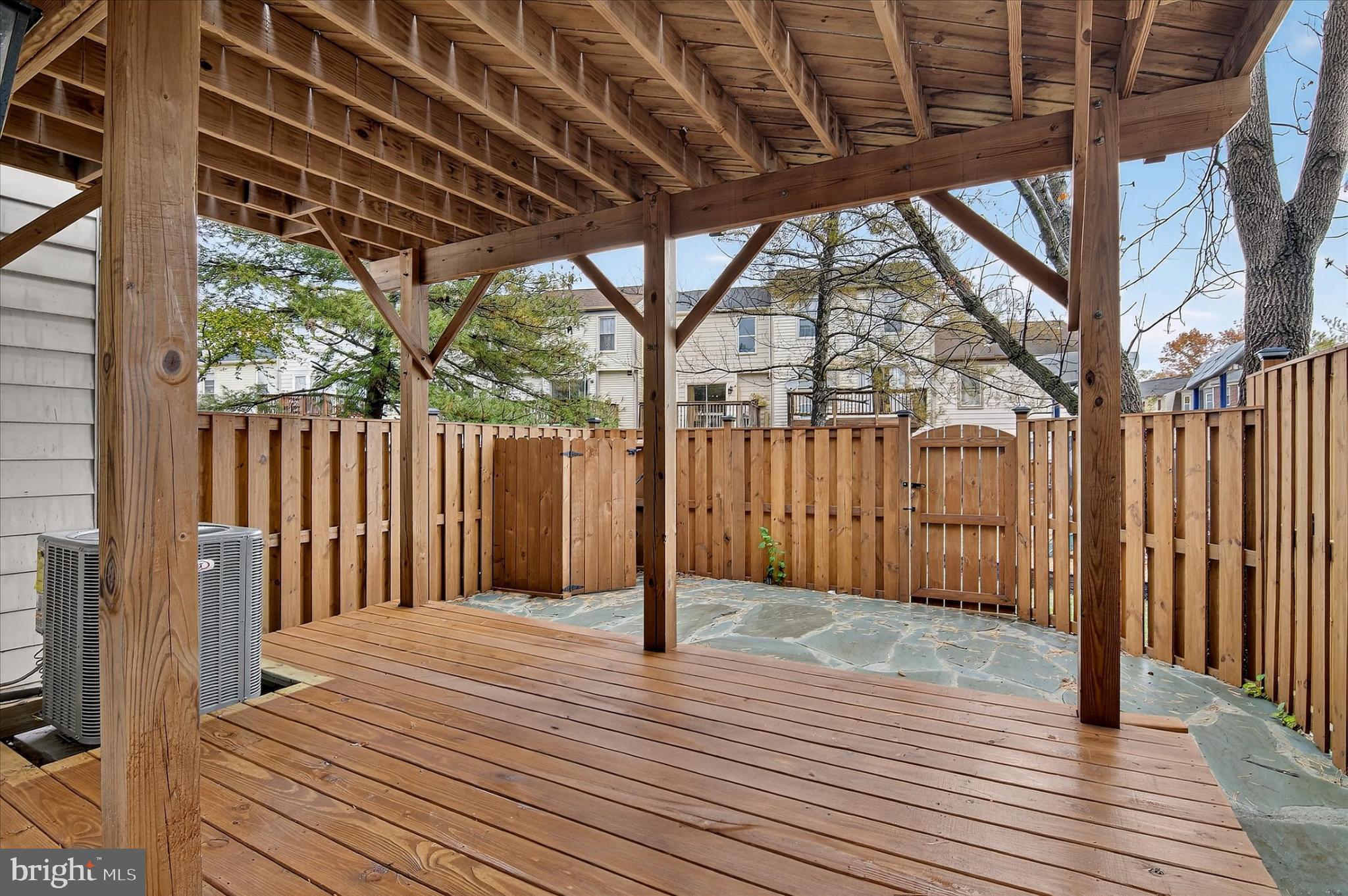 10502 Oronoco Lane Manassas, VA 20109 - Photo 36 of 37 a view of a wooden deck