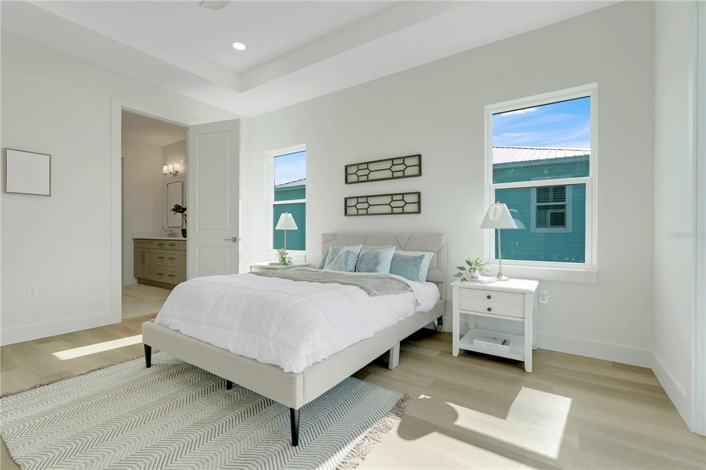 3496 Amberjack Drive Hernando Beach, FL 34607 - Photo 15 of 52 a bedroom with a bed and a window