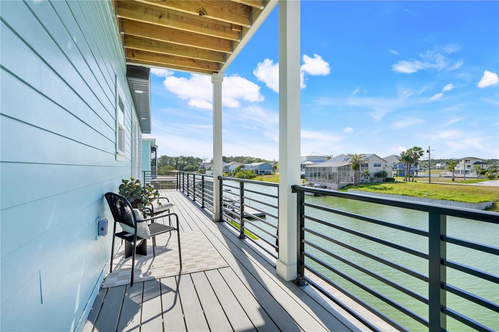 3496 Amberjack Drive Hernando Beach, FL 34607 - Photo 29 of 52 a view of balcony with furniture