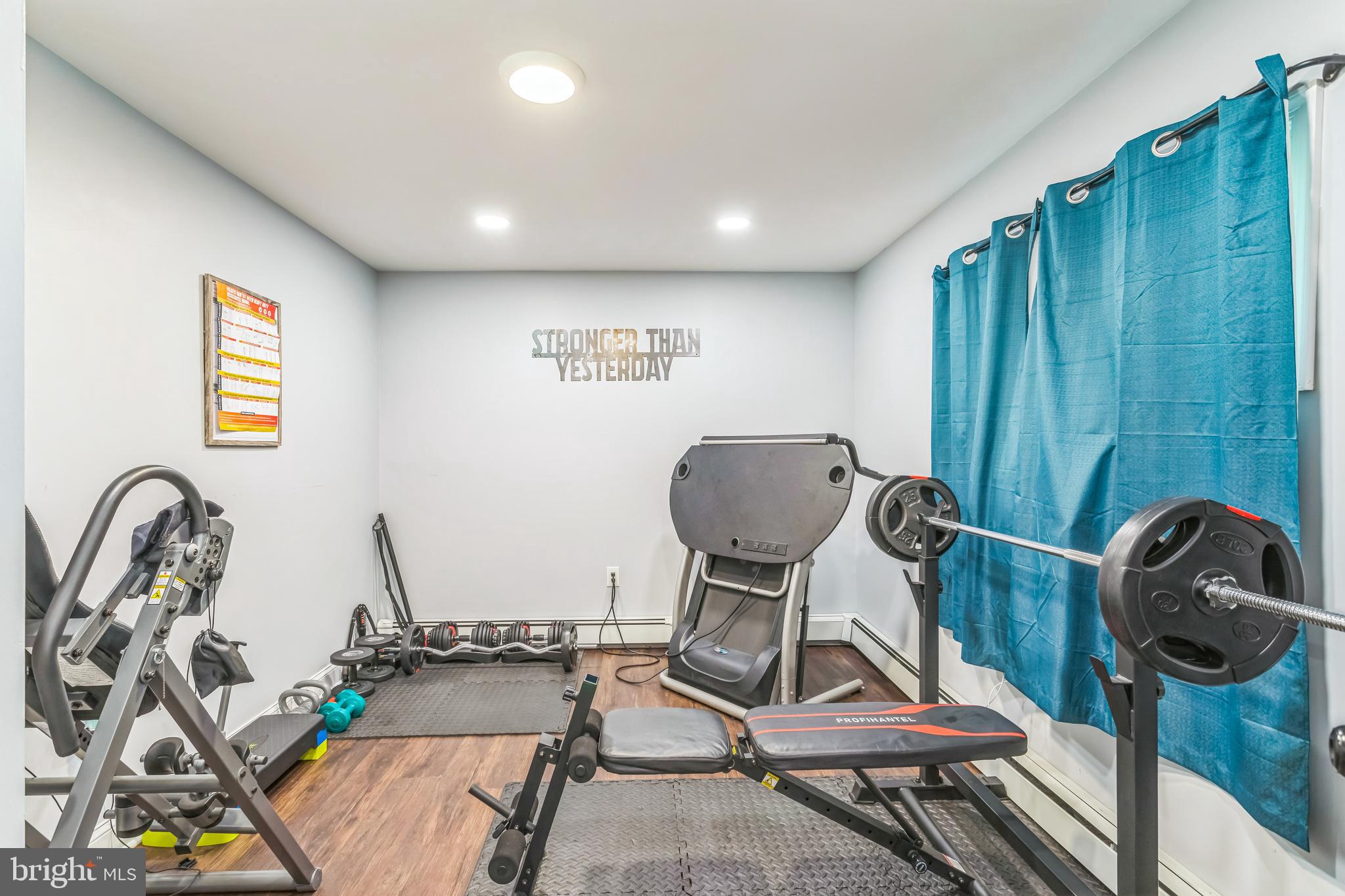 414 Delaware Avenue Croydon, PA 19021 - Photo 32 of 34 a view of a room with gym equipment