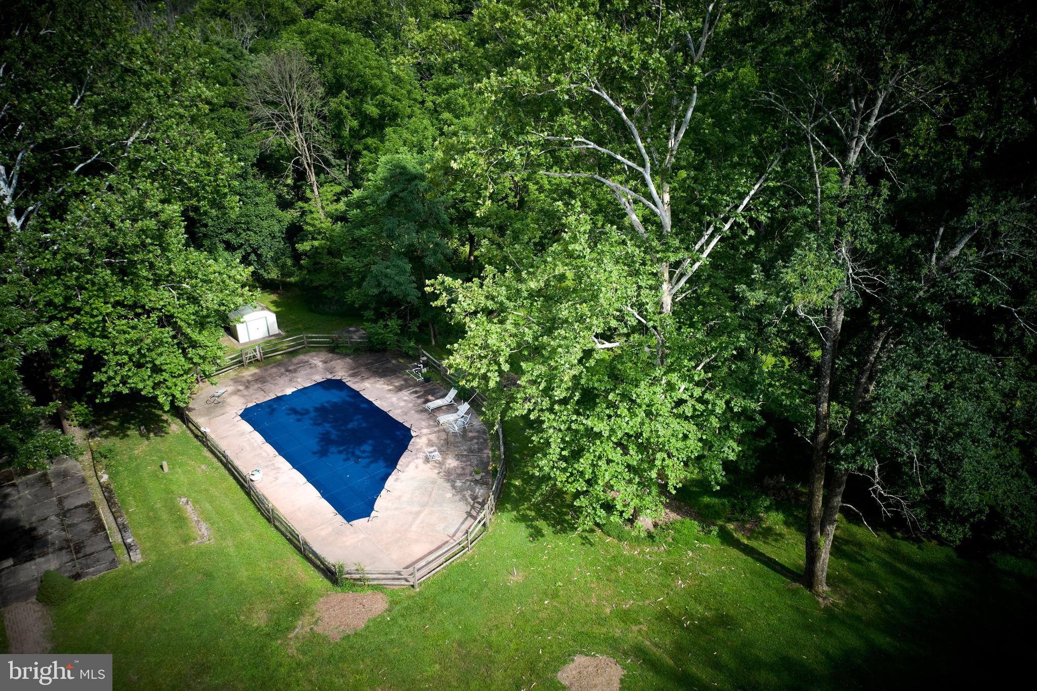 6538 Lower York Road New Hope, PA 18938 - Photo 53 of 63 Ariel of pool