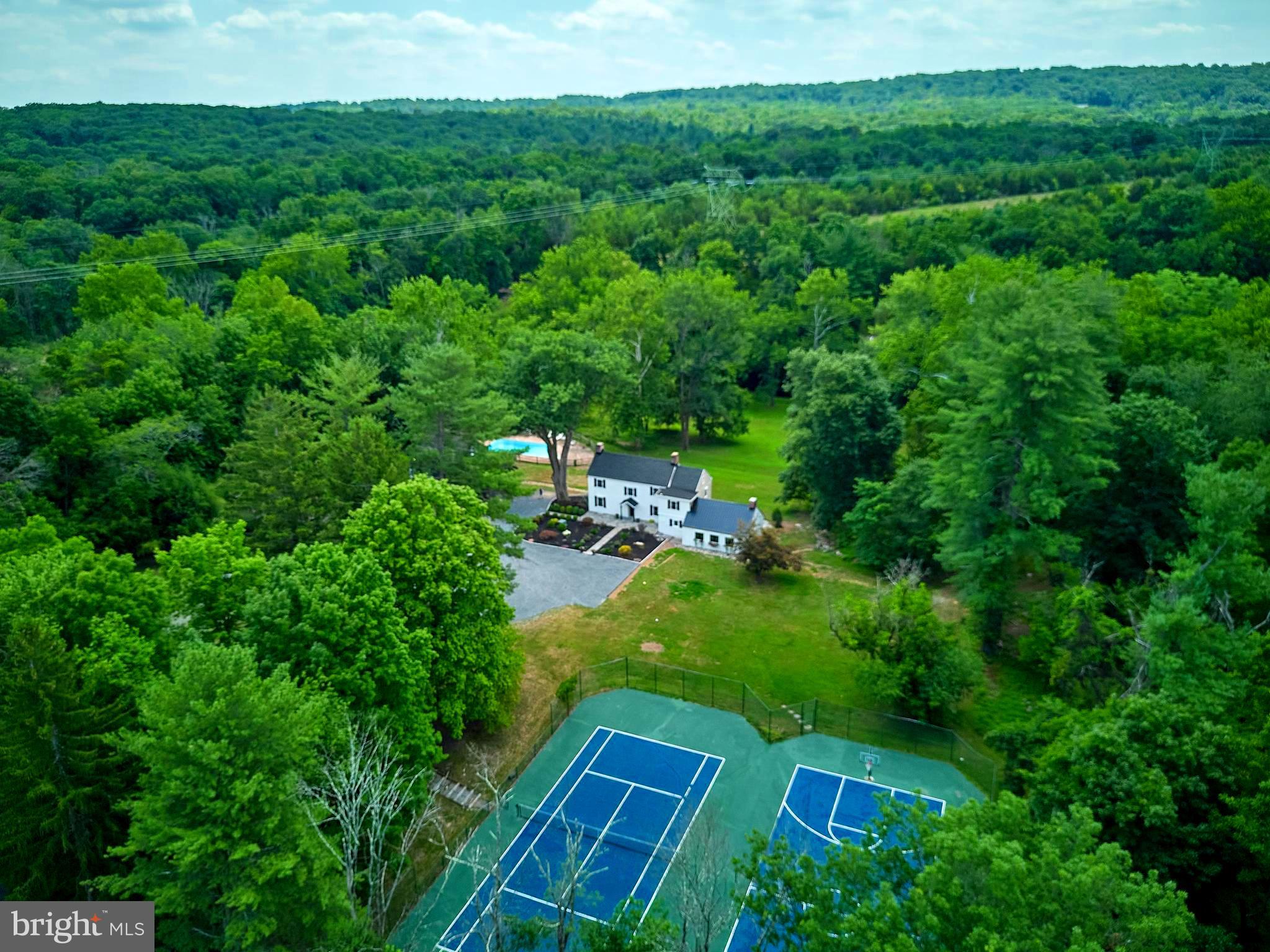 6538 Lower York Road New Hope, PA 18938 - Photo 54 of 63 Tennis & Basketball courts