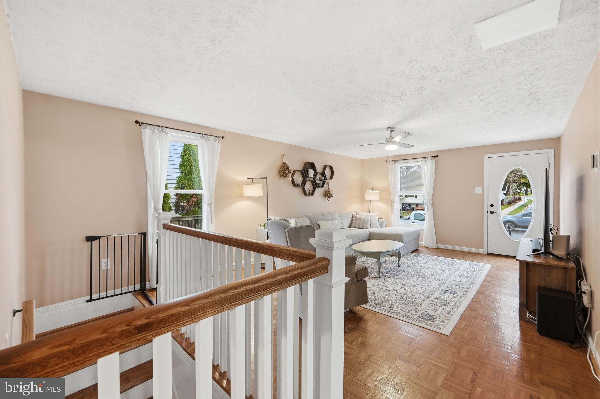 447 Center Street Frederick, MD 21701 - Photo 4 of 31 Living Room View from Hallway