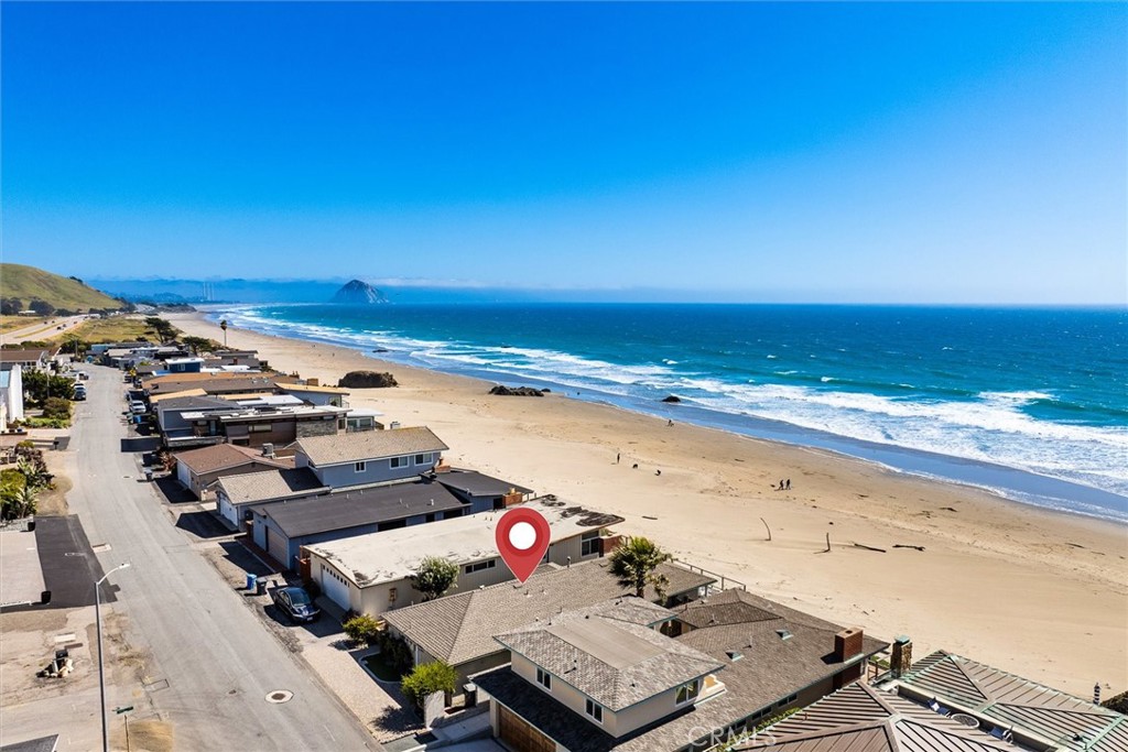 3448 Studio Drive Cayucos, CA 93430 - Photo 34 of 47 an aerial view of beach and ocean