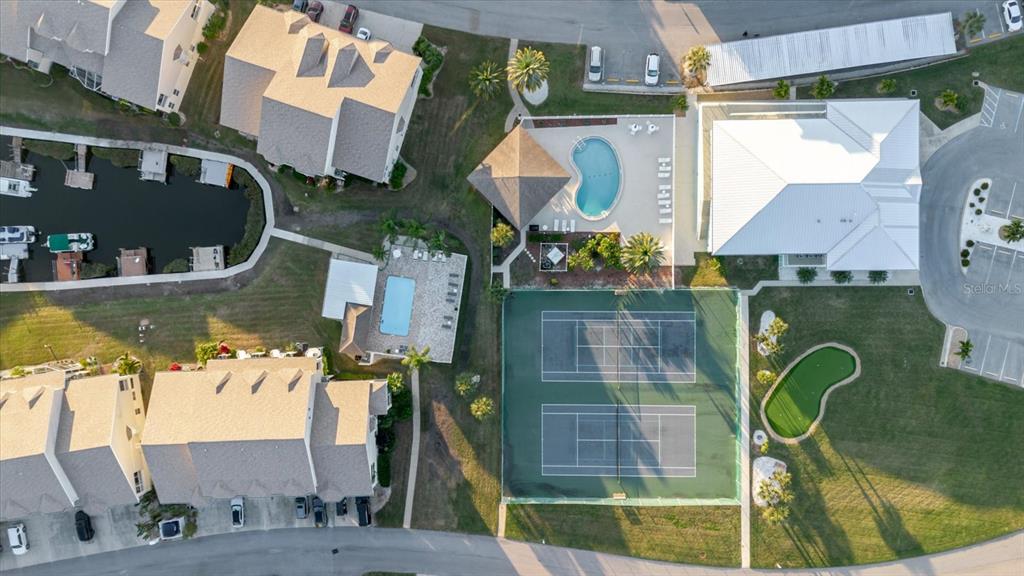 8211 Brent Street, Unit 828 Port Richey, FL 34668 - Photo 20 of 75 an aerial view of a highlighted house