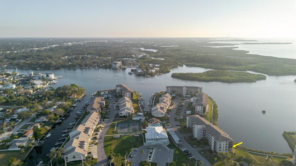 8211 Brent Street, Unit 828 Port Richey, FL 34668 - Photo 51 of 75 a view of a city and lake view