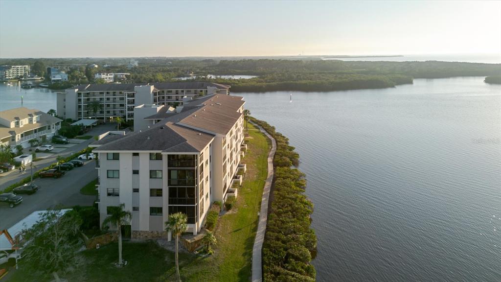 8211 Brent Street, Unit 828 Port Richey, FL 34668 - Photo 63 of 75 a view of a lake in middle of the town
