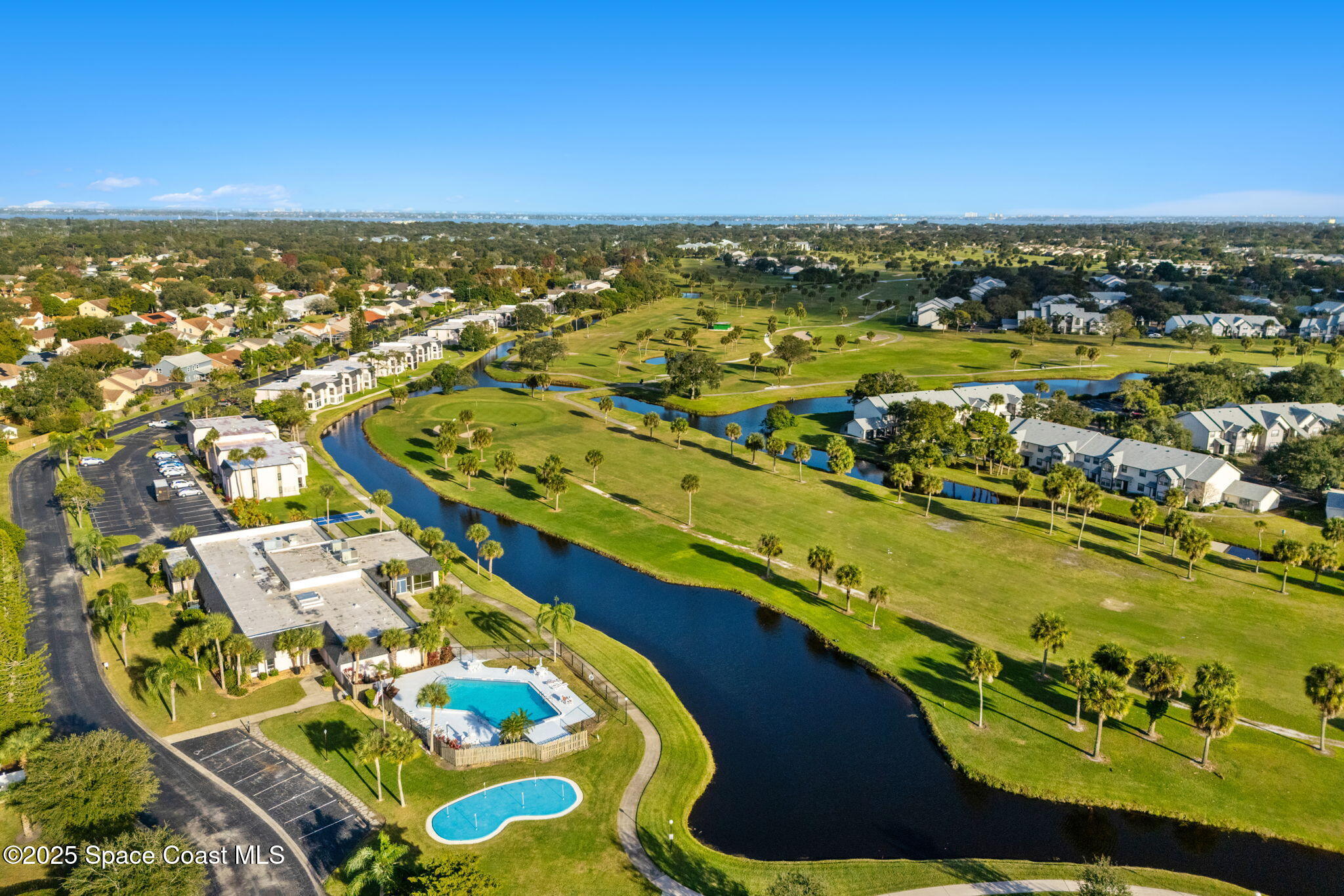 2727 North Wickham Road, Unit 2028 Melbourne, FL 32935 - Photo 30 of 31 Aerial 2