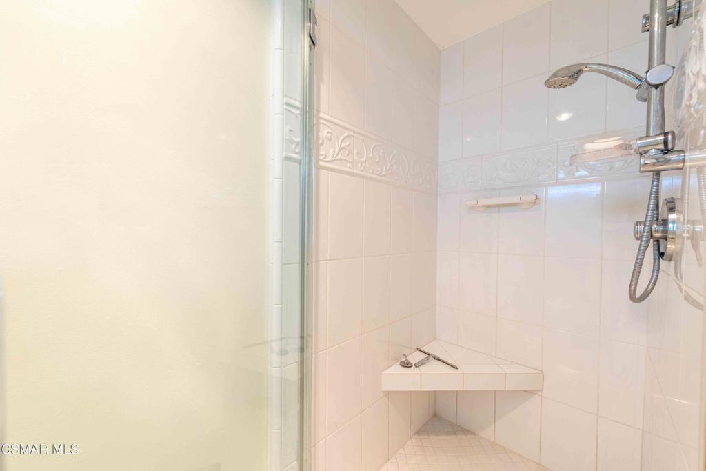 1319 Wilder Street Thousand Oaks, CA 91362 - Photo 28 of 31 a bathroom with a shower and a toilet