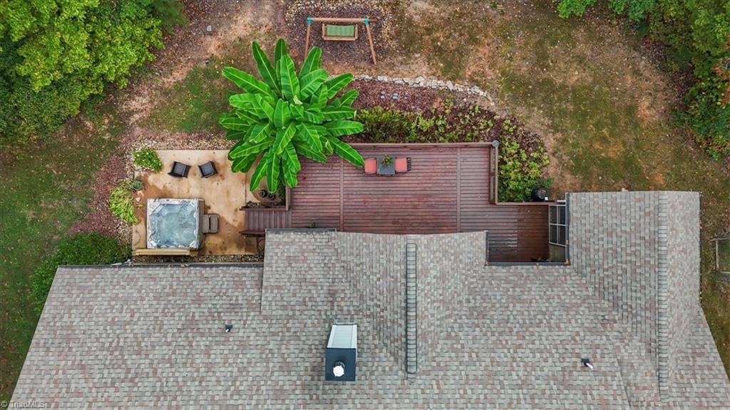 7355 Pisgah Covered Bridge Road, Unit 1 Troy, NC 27371 - Photo 35 of 50 Aerial of rear deck