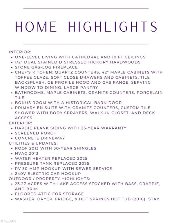 7355 Pisgah Covered Bridge Road, Unit 1 Troy, NC 27371 - Photo 47 of 50 Home highlights and updates