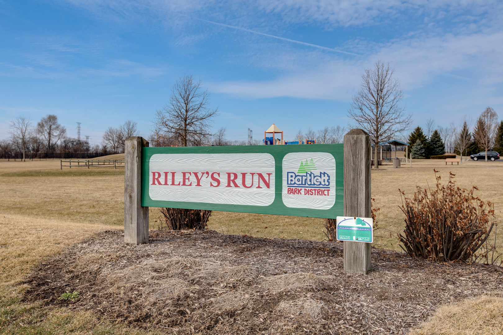 720 Thornbury Road Bartlett, IL 60103 - Photo 19 of 24 a sign that is on the side of the road