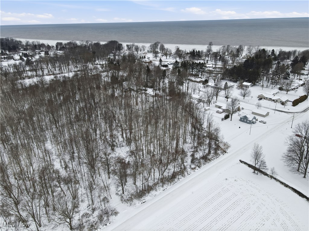 1381 Robb Road Conneaut, OH 44030 - Photo 47 of 50 View of snowy aerial view