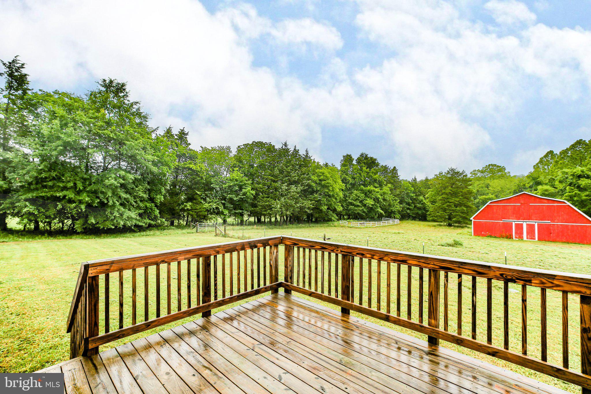 6337 Louisianna Road Locust Grove, VA 22508 - Photo 65 of 75 a balcony with wooden floor and trees in the background
